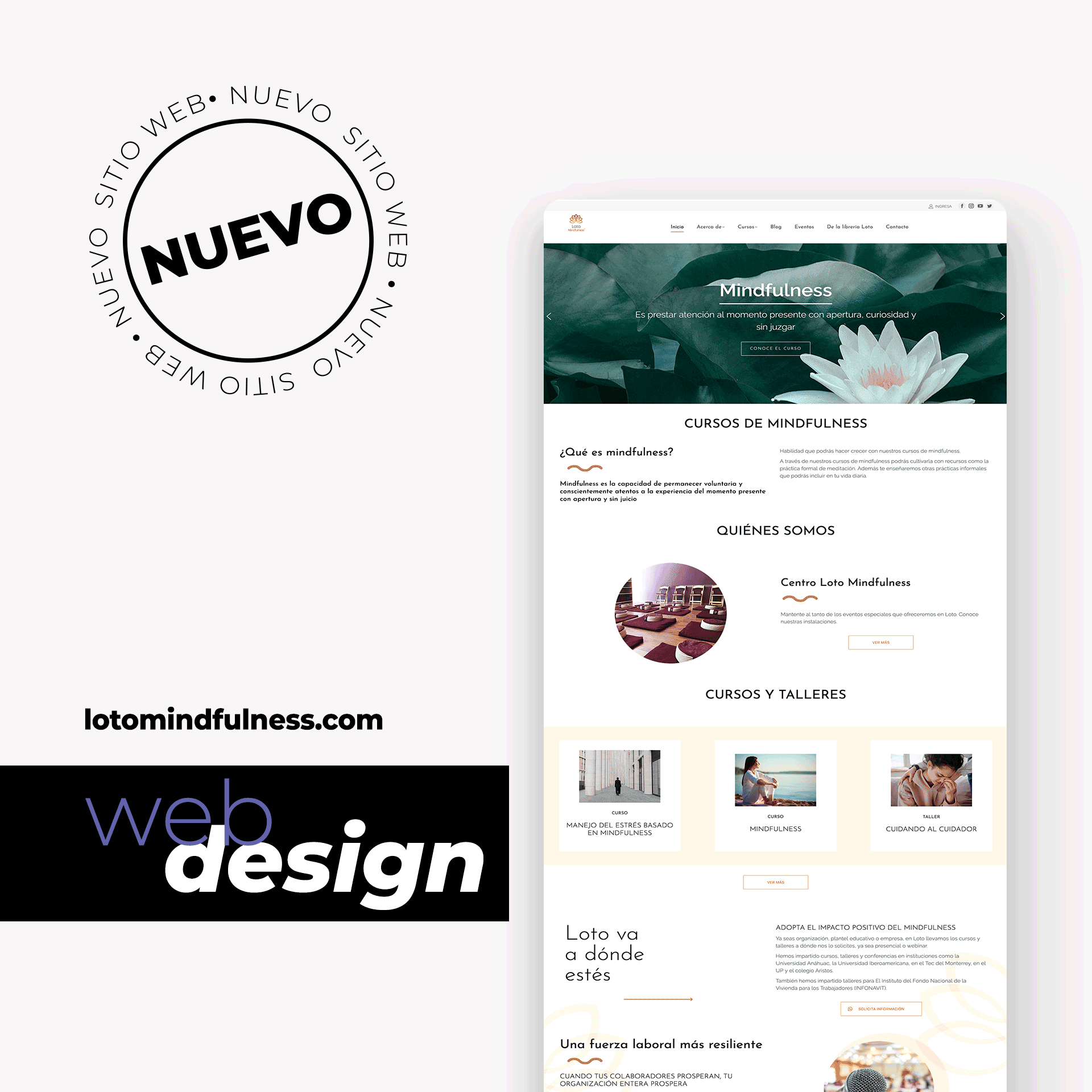 Website redesign